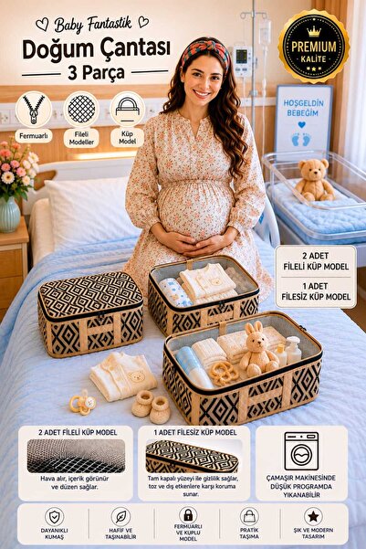 Özlem Toys Baby Fantastic Doğum Hastane Çıkış Çantası