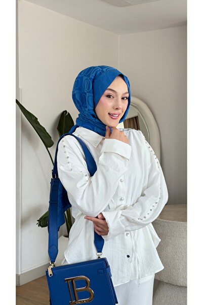 NİLNUR MODA New Season Dream Pearl Buttoned Trouser Suit