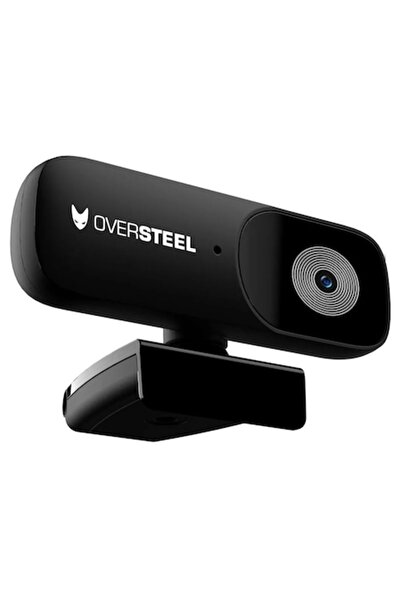 OEM Oversteel 1080p Full HD Webcam, built-in microphone, USB, black, dimensio...
