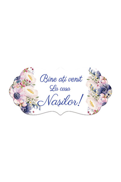 Bello Carino High quality decoration products Plăcuță " Bine ați venit la Cas...