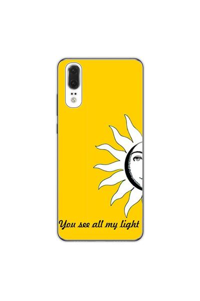 OEM Husa compatibila cu Huawei P20 Silicon Gel Tpu Model Cupluri Soarele