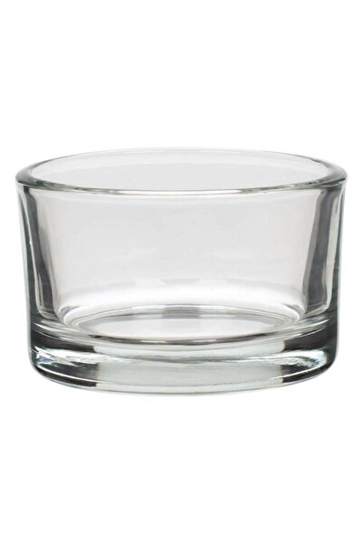 OEM Suport Rotund din Sticla pentru Lumanare Pastila Ø5.2x3.2cm