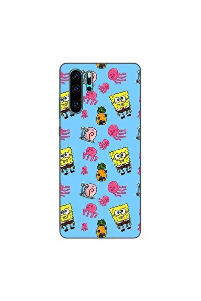 OEM Θήκη συμβατή με Huawei P30 Pro από σιλικόνη gel TPU με σχέδιο Σφουγγαράκης