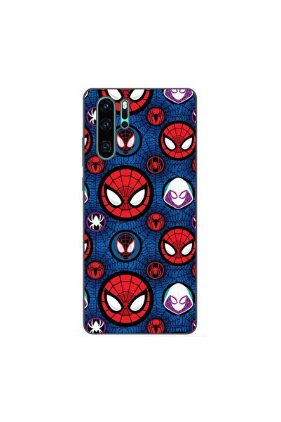 OEM Husa compatibila cu Huawei P30 Pro Silicon Gel Tpu Model Spiderman Face P...