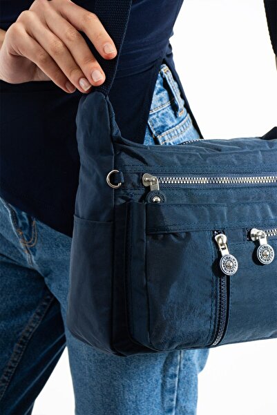 Çanta Trend Klinkır Postman Bag Multi-Pocket Crossbody Strap Rain-Resistant F...