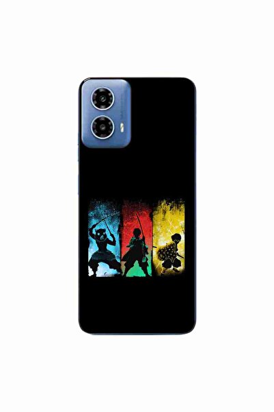 OEM Husa compatibila cu Motorola Moto G34 Silicon Gel Tpu Model Demon Slayer ...