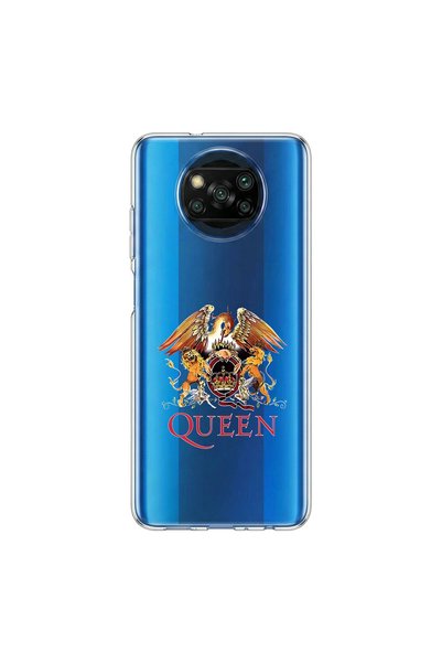 PPKin Poco X3 Nfc Compatible Metal 12 Design Transparent Case
