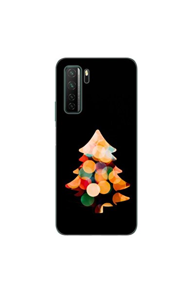 OEM Husa compatibila cu Huawei P40 Lite 5G Silicon Gel Tpu Model Craciun Brad...