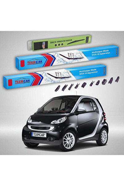 TEAMCAR Lame ștergătoare Smart Fortwo Coupe 451 2007-2015 |   Set Față și Spa...
