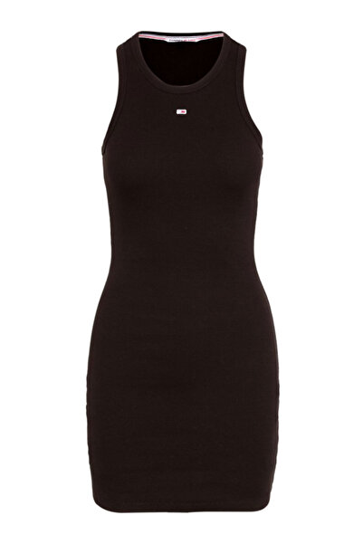 Tommy Hilfiger Γυναικείο Essential Bodycon Φόρεμα Μαύρο Tommy Jeans DW0DW1534...