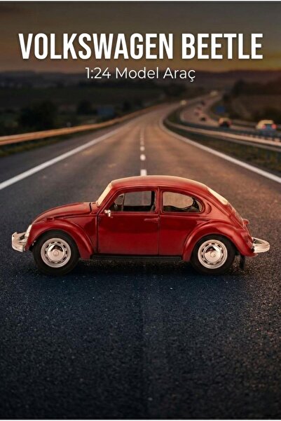 Tıfıl Toys Maisto Lisanslı Volkswagen Beetle model araba 1:24 Die Cast Metal ...