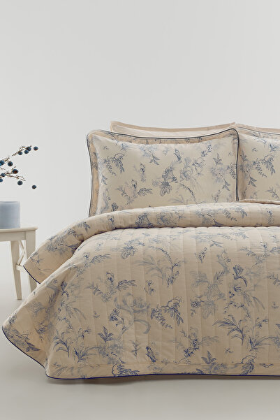 Yataş Gray Double 4 Season Sleeping Set - Blue