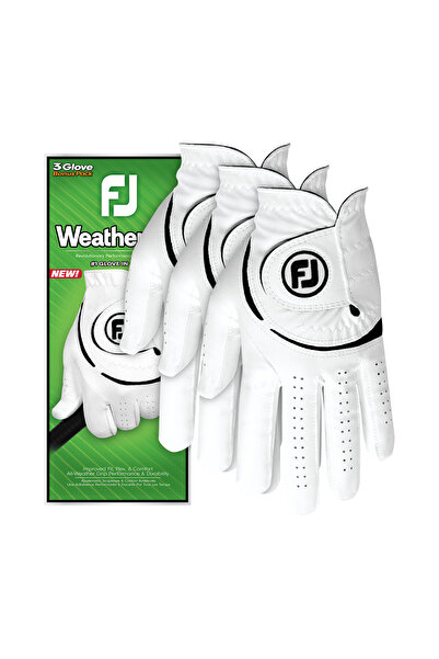 FootJoy Weathersof Golf Eldiveni Erkek 3'lü Paket 66198 Sol L