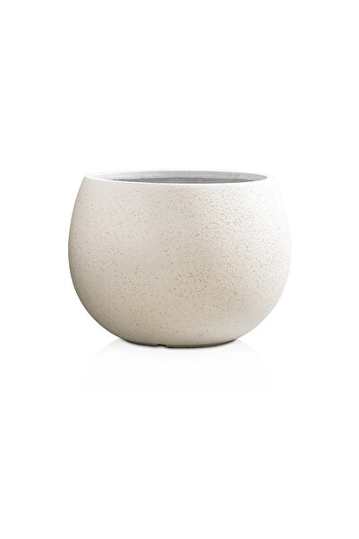 Midas Furniture CLAY PLANTER 52X52X38 CM WHITE