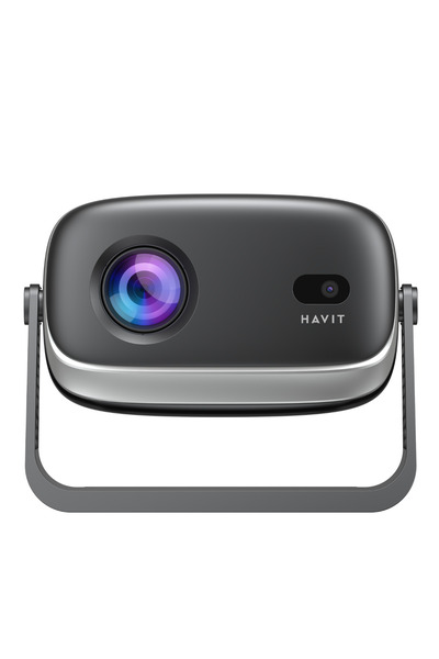 Havit PJ235 Pro Otomatik Odaklamalı Akıllı Projeksiyon Cihazı - 720p,4K Destekli, Android TV, 180 Stantlı