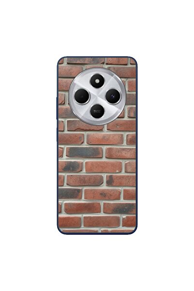 OEM Husa compatibila cu Xiaomi Redmi 14C Silicon Gel Tpu Model Brick Wall
