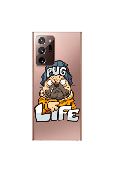 Other Samsung Note 20 Ultra Pug Life 2 Transparent Silicone TPU Θήκη