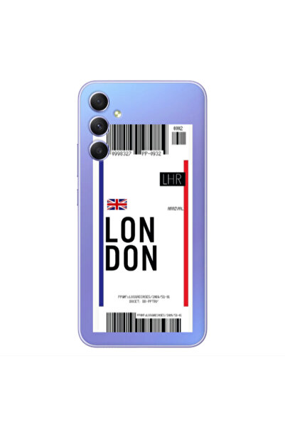 Other Samsung A15 5G London Arrival Transparent Silicone TPU Θήκη