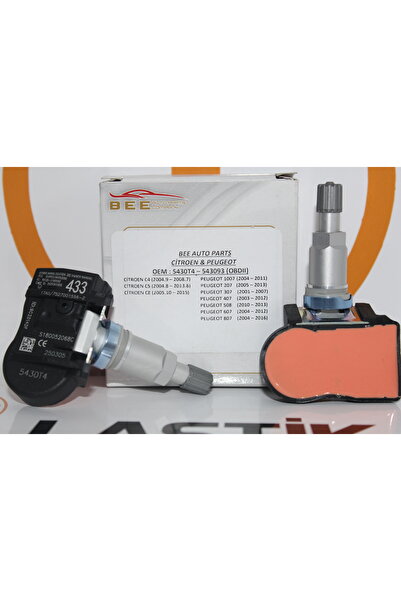 BEEAUTOPARTS CİTROEN & PEUGEOT GRUBU ARAÇLARLA UYUMLU LASTİK BASINÇ SENSÖRÜ O...