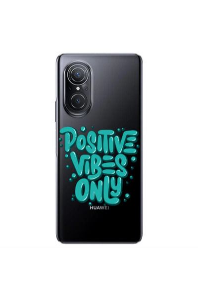 Other Huawei Nova 9 SE Positive Vibes Only Transparent Silicone TPU Θήκη