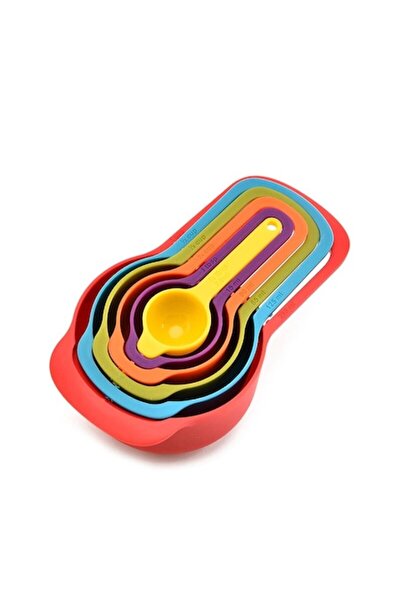 OEM Set de 6 căni de măsurare, multicolor