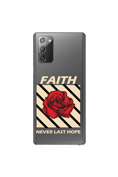 Other Samsung Note 20 Faith Never Last Hope Transparent Silicone TPU Θήκη