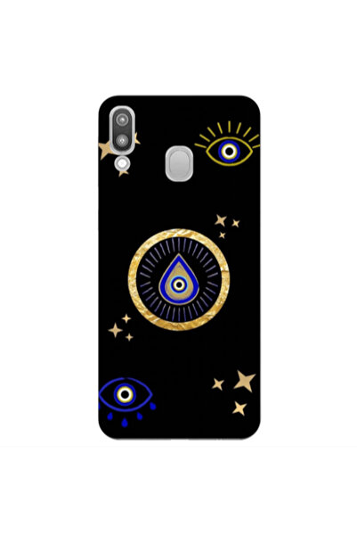 Other Samsung M20 Drop Beads Transparent Silicone TPU Θήκη