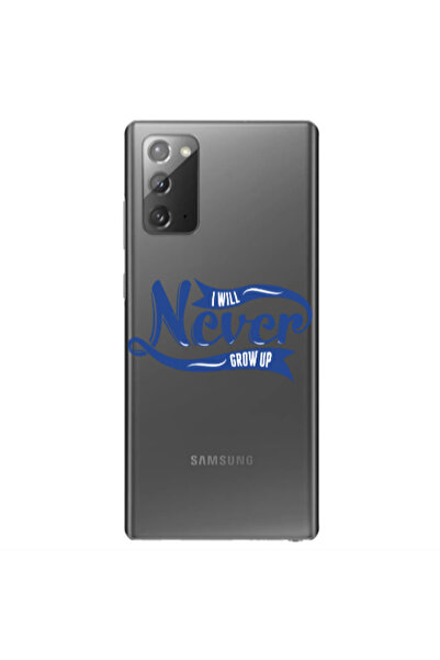 Other Samsung Note 20 I Will Never Grow Up Transparent Silicone TPU Θήκη