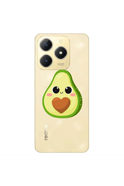Other Realme C61 Baby avocado Transparent Silicone TPU Θήκη