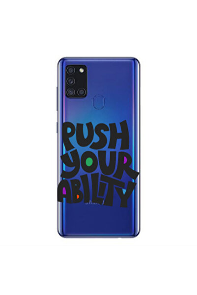 Other Samsung A21S Push Your Ability Transparent Silicone TPU Θήκη