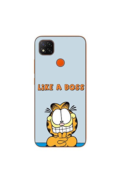 OEM Husa compatibila cu Xiaomi Redmi 9C, 9C NFC Silicon Gel Tpu Model Garfiel...
