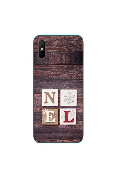 OEM Husa compatibila cu Xiaomi Redmi 9A Silicon Gel Tpu Model Craciun Noel Wood