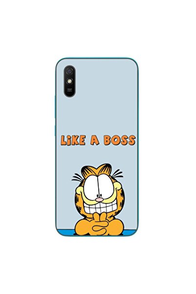OEM Husa compatibila cu Xiaomi Redmi 9A Silicon Gel Tpu Model Garfield Like A...