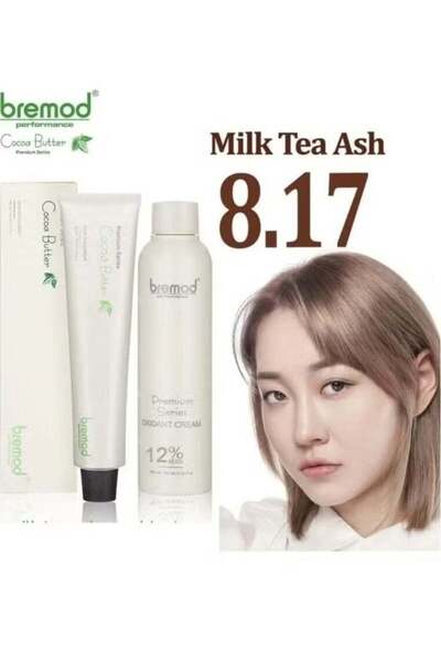Primode Premium Hair Dye - Shade 8.17 (Milk Tea Ash)