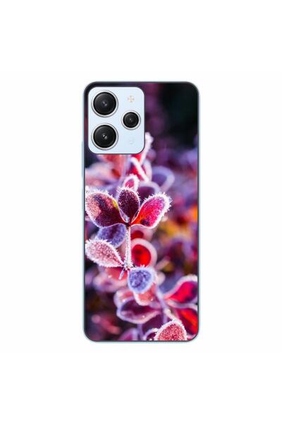 OEM Husa compatibila cu Xiaomi Redmi 12 4G Silicon Gel Tpu Model Flori Inghetate