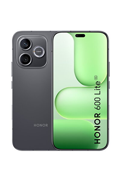 HONOR Mobile phone 600 Lite, Dual SIM, 8GB RAM, 256GB ROM, 5G, Black