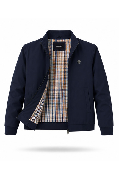 MOT&MONT Erkek Pamuk Polyester Karışım BONDED Kumaş Su ve RÜzgar Geçirmez Haf...