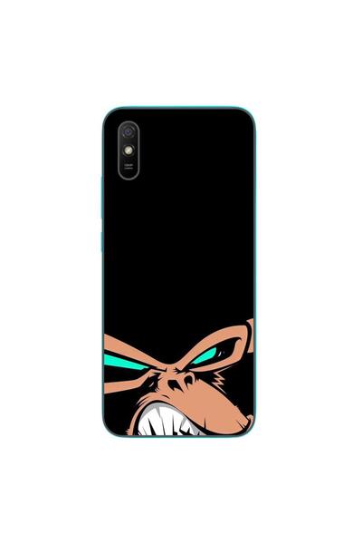 OEM Case compatible with Xiaomi Redmi 9A Silicone Gel Tpu Angry Monkey Pattern