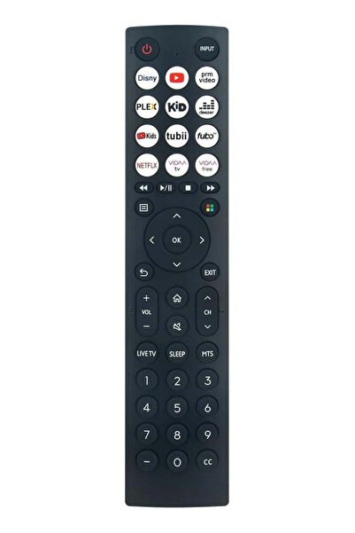 PopZa جهاز تحكم عن بعد بديل EN2E36H - متوافق مع تلفزيونات هايسنس VIDAA (40A4K...