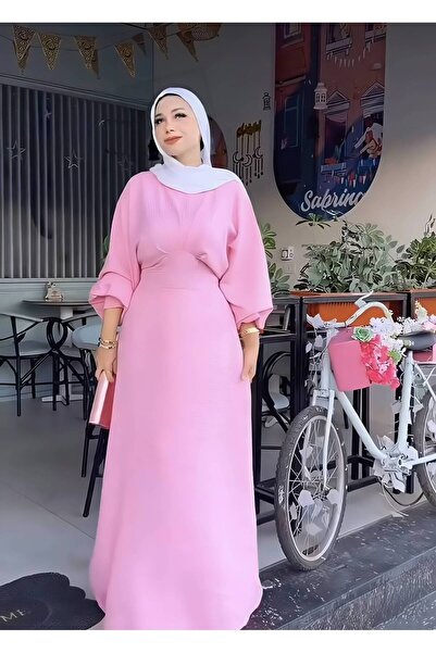 1way فستان أنيق بقصة مريحة يناسب حتى وزن 85 كيلو