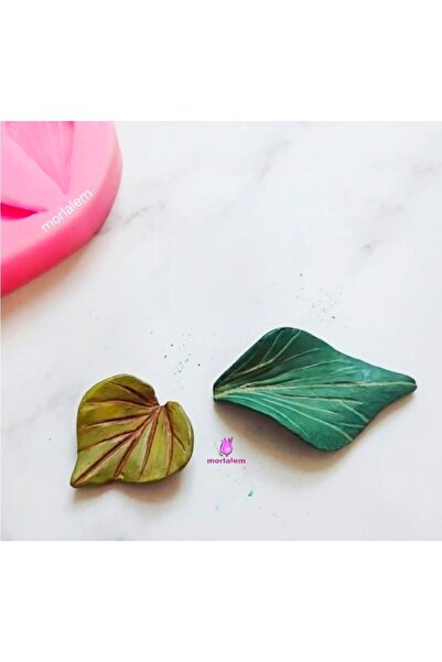 morlalem m 2-Piece Leaf Silicone Mold K-998A, Scented Stone Polyester Resin S...