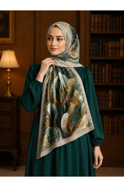 4seasons scarf Crepe Chiffon Veil
