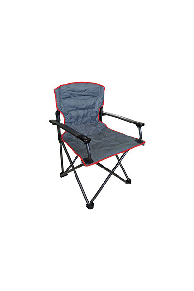 Target Home Πολυθρόνα Camping-XL Βαρέως Τύπου, γκρι κάθισμα 65 x 57 x 95 εκ.,...
