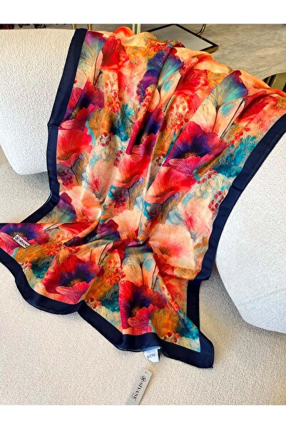 Modario Si̇yane Cotton Shawl Pattern 1 - 2
