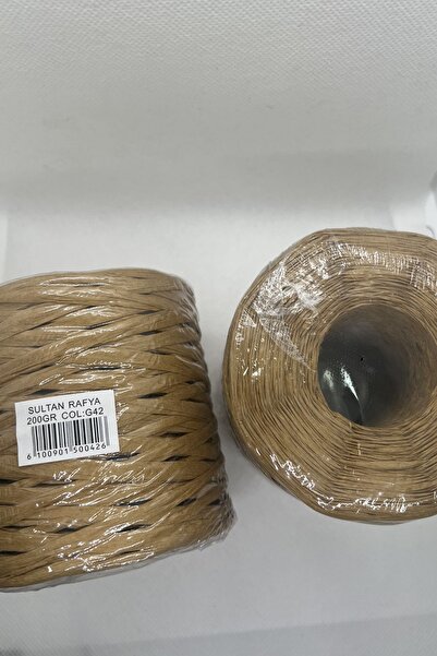 hobi dünyası evim 1 piece imported raffia door rope 200 gram bag hat rope - c...