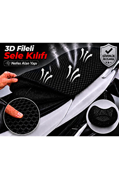 Vi Caro Husa scaun motocicleta Mondial 100 RT Husa scaun cu plasa 3D Protecti...