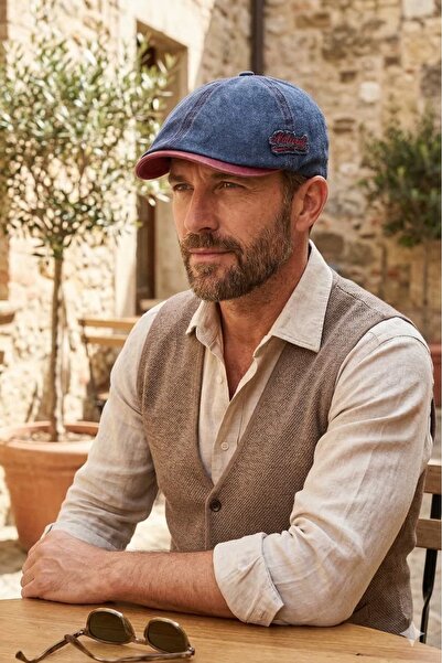 Hat Town Antique Vintage Newsboy Cap Hat