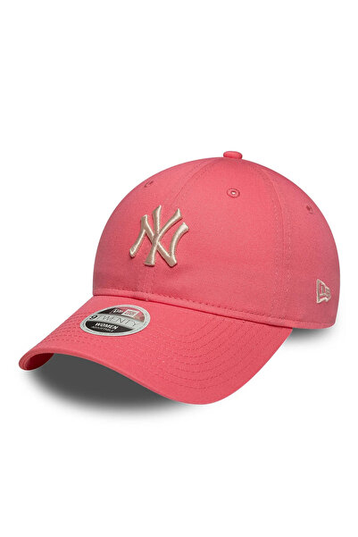 NEW ERA 60856273 WMNS LEAGUE ESS MIDI 9TWEN Pembe Logo Baskılı Kadın Şapka