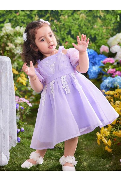 OEMS Elegant and beautiful summer dress for baby girls-6 months