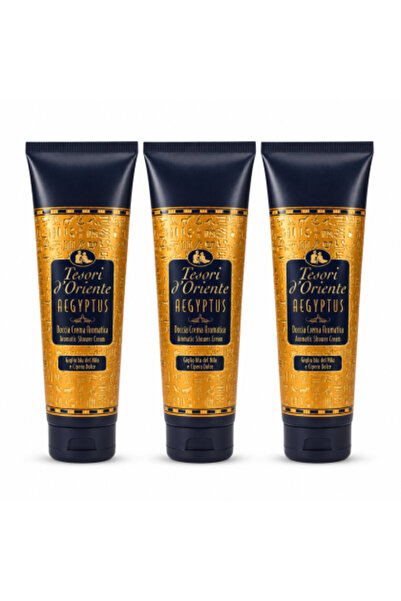 Tesori d'Oriente Set 3 x Tesori d’Oriente Aegyptus, cremă de duș aromatică, C...
